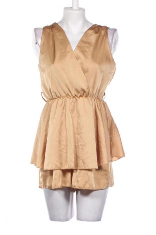 Salopetă scurtă de damă Unbranded, Mărime M, Culoare Auriu, Preț 102,63 Lei
