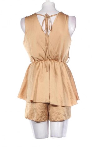 Salopetă scurtă de damă Unbranded, Mărime M, Culoare Auriu, Preț 102,63 Lei