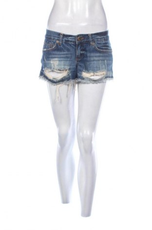 Γυναικείο κοντό παντελόνι BSB Jeans, Μέγεθος M, Χρώμα Μπλέ, Τιμή 13,99 €