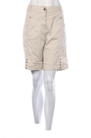 Pantaloni scurți de femei Brandtex, Mărime XL, Culoare Bej, Preț 64,99 Lei