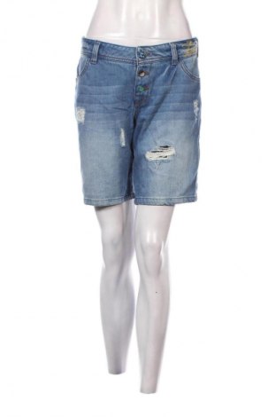 Pantaloni scurți de femei Desigual, Mărime XL, Culoare Albastru, Preț 163,99 Lei