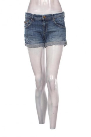 Pantaloni scurți de femei H&M, Mărime M, Culoare Albastru, Preț 55,99 Lei