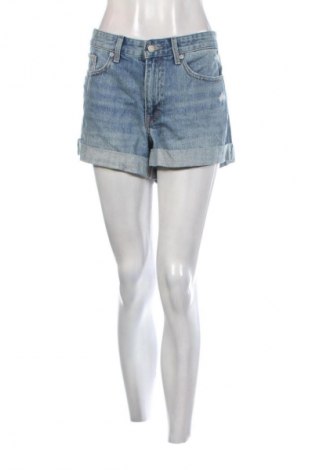 Дамски къс панталон Lucky Brand, Размер L, Цвят Син, Цена 34,99 лв.