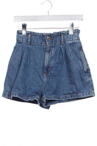 Γυναικείο κοντό παντελόνι Pull&Bear, Μέγεθος XS, Χρώμα Μπλέ, Τιμή 7,99 €