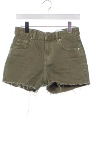 Damskie szorty Pull&Bear, Rozmiar XS, Kolor Zielony, Cena 62,99 zł