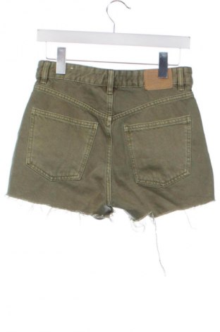 Damskie szorty Pull&Bear, Rozmiar XS, Kolor Zielony, Cena 62,99 zł