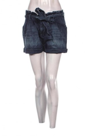 Pantaloni scurți de femei Stradivarius, Mărime M, Culoare Albastru, Preț 64,99 Lei