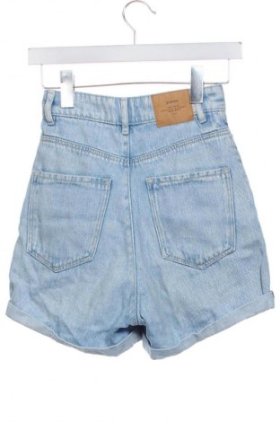 Pantaloni scurți de femei Stradivarius, Mărime XXS, Culoare Albastru, Preț 65,61 Lei
