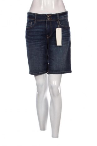 Pantaloni scurți de femei Tom Tailor, Mărime L, Culoare Albastru, Preț 261,99 Lei