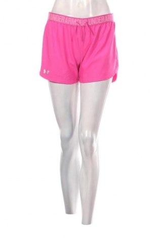 Damskie szorty Under Armour, Rozmiar S, Kolor Różowy, Cena 157,99 zł