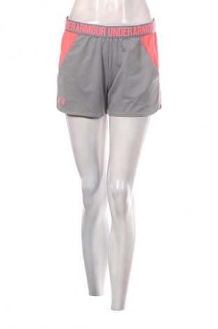 Γυναικείο κοντό παντελόνι Under Armour, Μέγεθος M, Χρώμα Γκρί, Τιμή 21,99 €