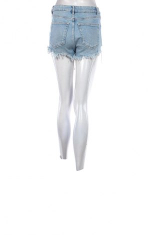 Pantaloni scurți de femei Zara, Mărime M, Culoare Albastru, Preț 59,42 Lei