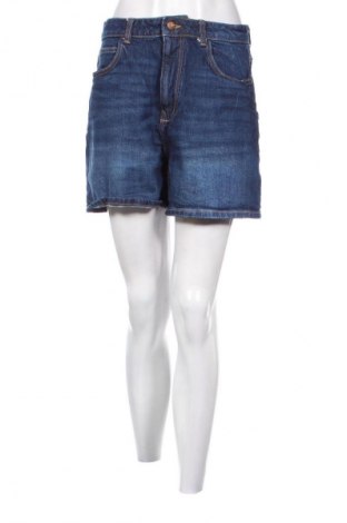 Pantaloni scurți de femei Zara, Mărime M, Culoare Albastru, Preț 62,15 Lei