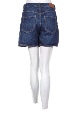 Pantaloni scurți de femei Zara, Mărime M, Culoare Albastru, Preț 62,15 Lei