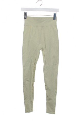 Damskie legginsy H&M Sport, Rozmiar XS, Kolor Zielony, Cena 34,99 zł