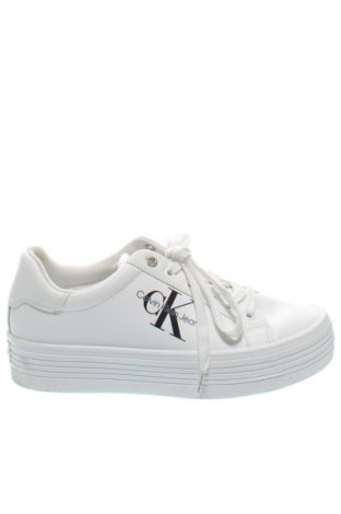 Γυναικεία παπούτσια Calvin Klein Jeans, Μέγεθος 39, Χρώμα Λευκό, Τιμή 44,99 €