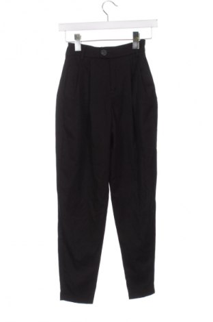 Damskie spodnie Bershka, Rozmiar XXS, Kolor Czarny, Cena 50,99 zł