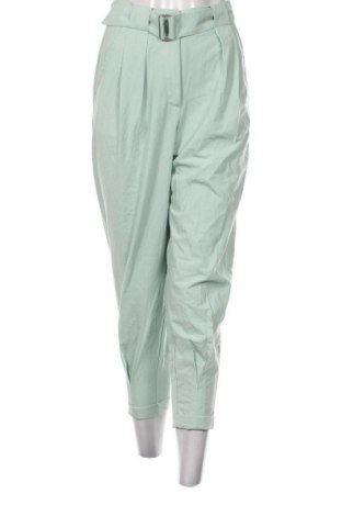 Dámské kalhoty  Bershka, Velikost S, Barva Zelená, Cena  469,00 Kč