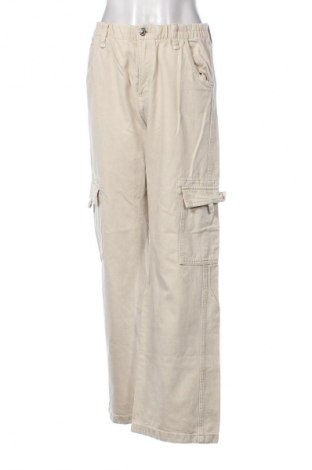 Dámské kalhoty  Bershka, Velikost M, Barva Béžová, Cena  369,00 Kč