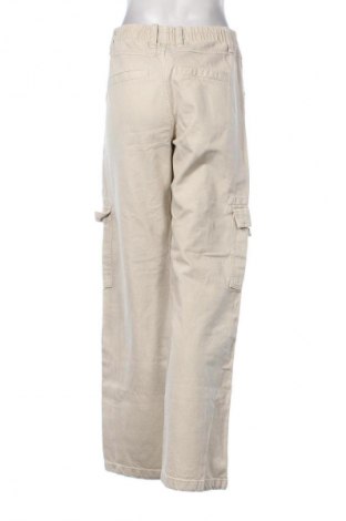 Dámské kalhoty  Bershka, Velikost M, Barva Béžová, Cena  369,00 Kč