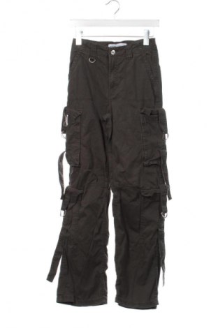 Dámské kalhoty  Bershka, Velikost XS, Barva Zelená, Cena  359,00 Kč
