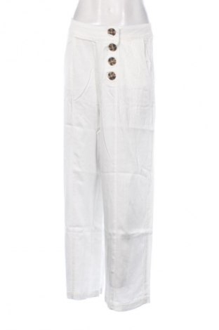 Pantaloni de femei Buffalo, Mărime M, Culoare Alb, Preț 316,99 Lei