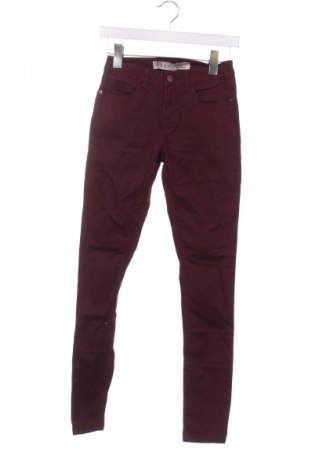 Γυναικείο παντελόνι Denim Co., Μέγεθος XXS, Χρώμα Κόκκινο, Τιμή 14,83 €