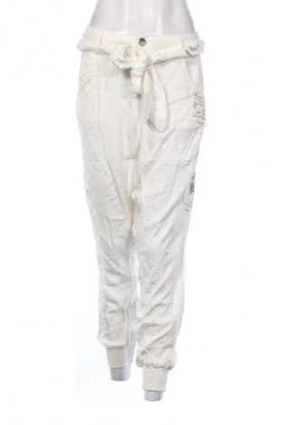 Damenhose Desigual, Größe M, Farbe Weiß, Preis 71,53 €