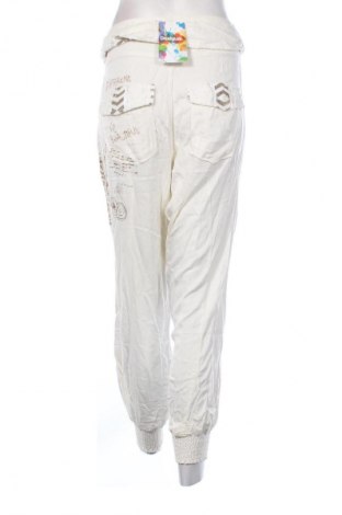 Damenhose Desigual, Größe M, Farbe Weiß, Preis 71,53 €