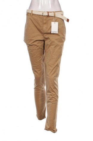 Pantaloni de femei Esprit, Mărime S, Culoare Bej, Preț 316,99 Lei