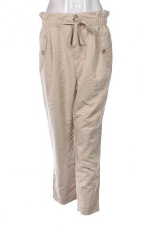 Damskie spodnie H&M, Rozmiar M, Kolor Beżowy, Cena 48,99 zł