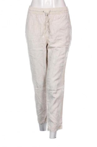 Pantaloni de femei H&M, Mărime XL, Culoare Ecru, Preț 77,17 Lei