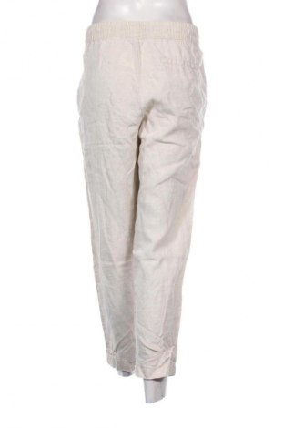 Pantaloni de femei H&M, Mărime XL, Culoare Ecru, Preț 77,17 Lei