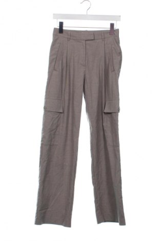 Damskie spodnie H&M, Rozmiar XS, Kolor Beżowy, Cena 64,99 zł
