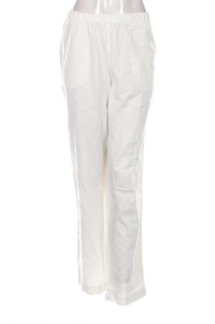 Pantaloni de femei Monki, Mărime L, Culoare Alb, Preț 190,99 Lei