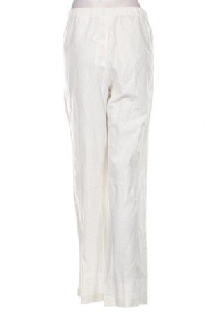 Pantaloni de femei Monki, Mărime L, Culoare Alb, Preț 190,99 Lei