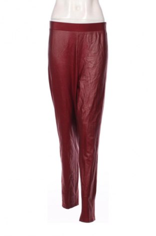 Damskie spodnie SHEIN, Rozmiar 4XL, Kolor Czerwony, Cena 95,99 zł
