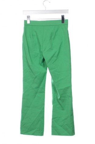 Pantaloni de femei Zara, Mărime XS, Culoare Verde, Preț 91,99 Lei