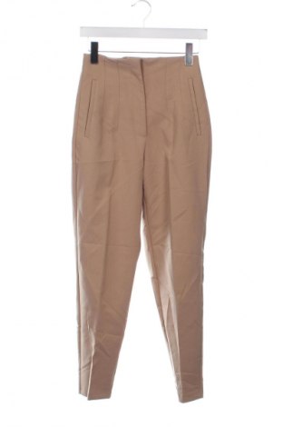 Pantaloni de femei Zara, Mărime XS, Culoare Bej, Preț 91,99 Lei
