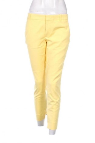 Pantaloni de femei Zara, Mărime L, Culoare Galben, Preț 102,99 Lei