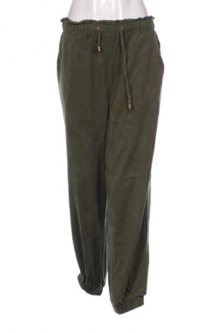 Damskie spodnie Zara, Rozmiar L, Kolor Zielony, Cena 36,99 zł