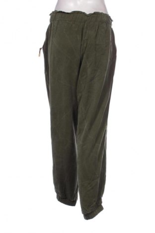 Damskie spodnie Zara, Rozmiar L, Kolor Zielony, Cena 36,99 zł