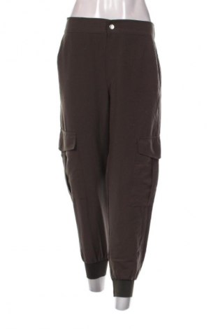 Дамски панталон Zara, Размер L, Цвят Зелен, Цена 20,99 лв.