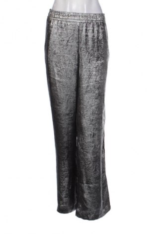 Damenhose Zara, Größe L, Farbe Silber, Preis 13,81 €