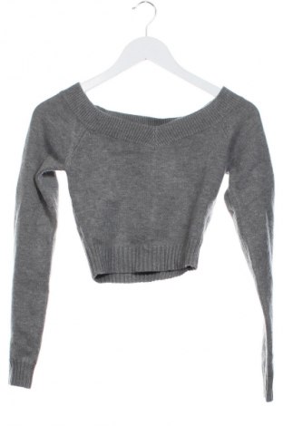 Damski sweter Bershka, Rozmiar XS, Kolor Szary, Cena 83,99 zł