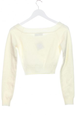 Dámský svetr Bershka, Velikost XS, Barva Krémová, Cena  307,00 Kč