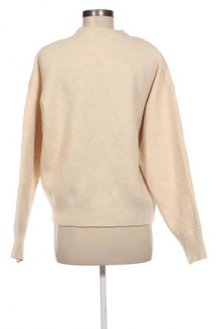 Pulover de femei Bershka, Mărime S, Culoare Ecru, Preț 156,99 Lei