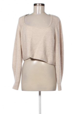Pulover de femei H&M Mama, Mărime L, Culoare Ecru, Preț 76,32 Lei