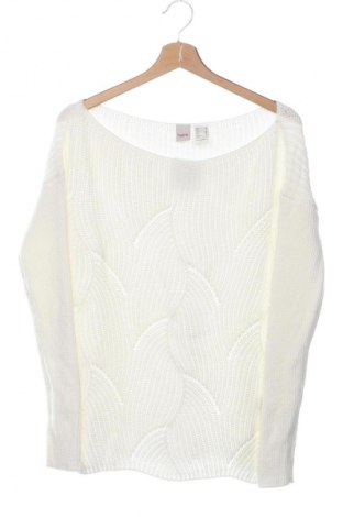 Damenpullover Heine, Größe XS, Farbe Weiß, Preis 28,99 €