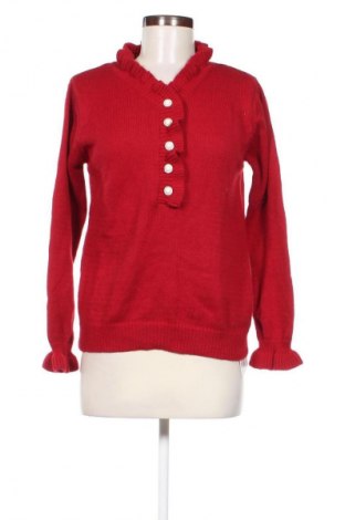 Damski sweter Unbranded, Rozmiar M, Kolor Czerwony, Cena 66,67 zł